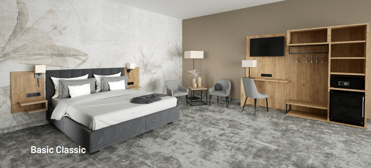 Theska Komplettzimmer Bacic Classic