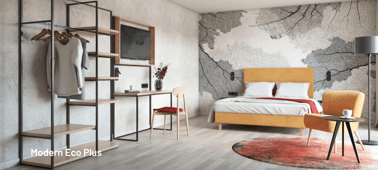 Theska Komplettzimmer Modern Eco Plus